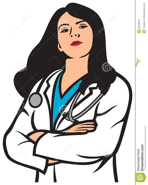 Female Doctor Drawing At Explore Collection Of