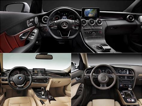 Mercedes-Benz C-Class W205 vs BMW 3 Series F30 vs Audi A4 ...