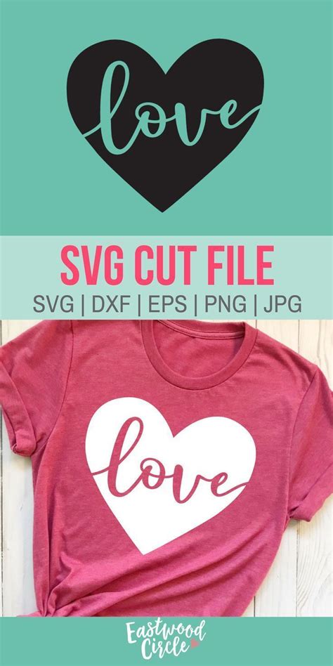 Download Love with Heart svg, Love svg, Valentine svg, Valentines ...