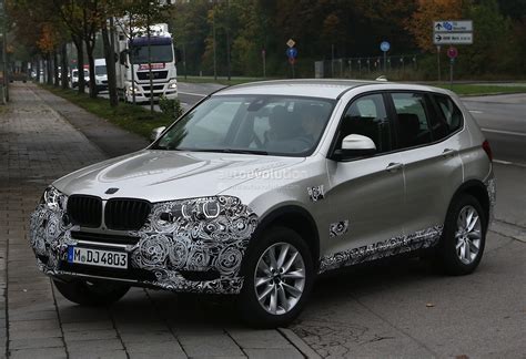 Гонка 2 29 ноября 12:56. Spyshots: BMW F25 X3 LCI Shows LED Headlights - autoevolution