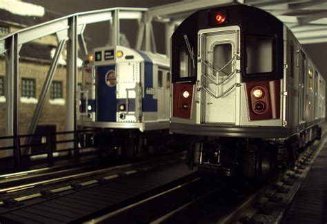Mth Railking O Gauge Subways R17 And R142