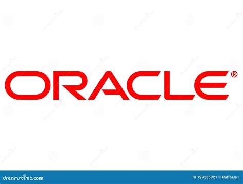 Logotipo De Oracle Foto Editorial Ilustración De Ilustrador 129286921
