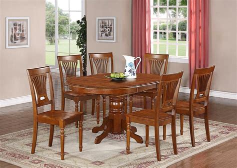 Jacob bar stool, cherry by beechwood mountain llc (10) sale. 7-PC OVAL DINETTE KITCHEN DINING SET TABLE w/ 6 WOOD SEAT ...