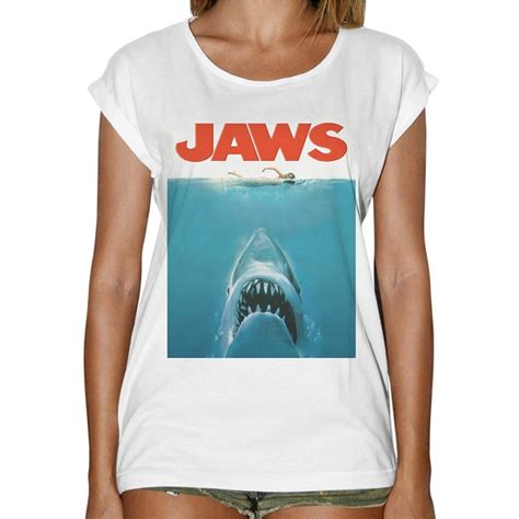 T Shirt Pour Femme Affiche Jaws Les Dents De La Mer Taille S