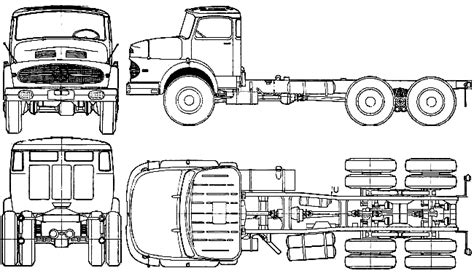 Open mod with winrar, edit plate images with paint.net, and save it in dxt1 format. 1962 Mercedes-Benz L2623 Truck blueprint | Mercedes benz ...