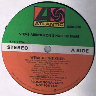 Steve Arrington S Hall Of Fame Weak At The Knees 1983 Vinyl Discogs