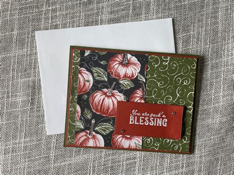 Handmade Autumn Greeting Card Set Greeting Cards For Fall Etsy