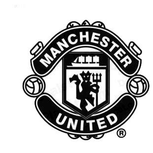It comprises two basic colors (red and yellow) and two auxiliary ones (black and white). Manchester united football team soccer teams decals, decal ...