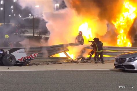 Please be aware that there is some graphic footage included in this video. Home Sports Romain Grosjean: FIA to investigate Haas ...