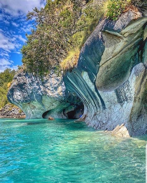 Catedrel De Marmol Marble Cave Chile Cool Places To Visit Beautiful