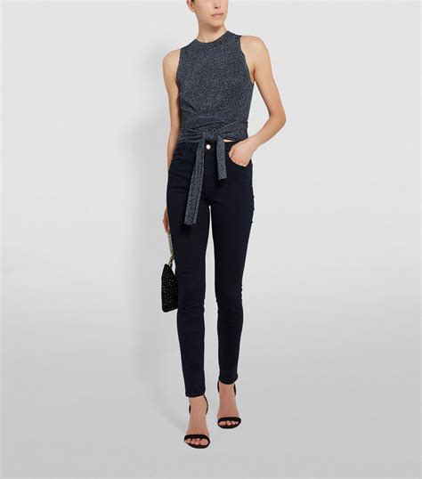 J Brand Maria High Rise Skinny Jeans Harrods Us