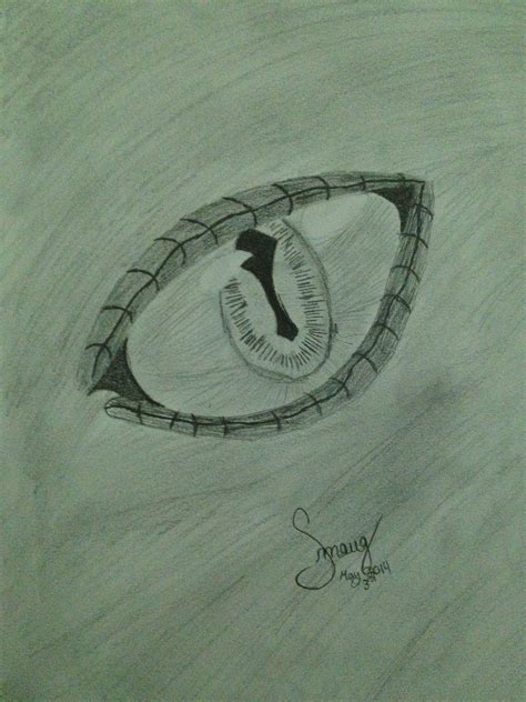 This Is A Drawing Of Smaugs Eye If You Dont Know Who Smaug Is He Is