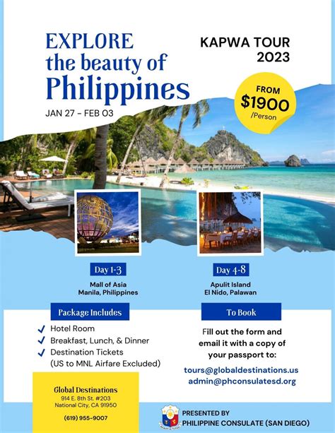 Kapwa Tour 2023 Philippines Tourism USA
