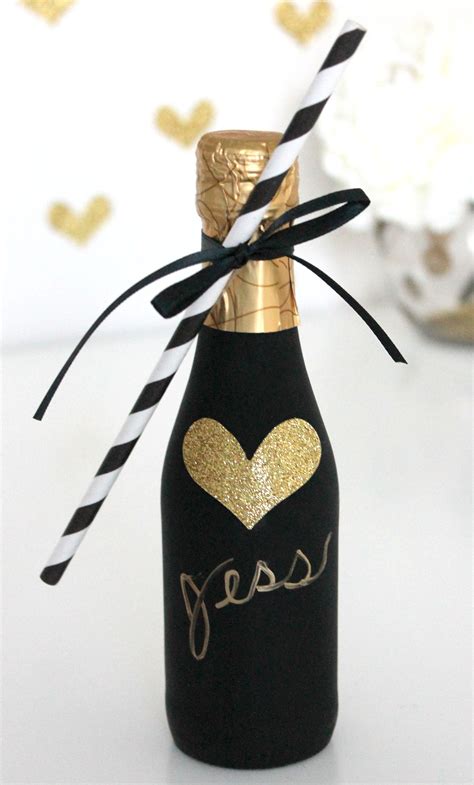 Diy Champagne Favor Craft Wedding Party Favors Diy Wedding Bridal Party Diy Party Diy
