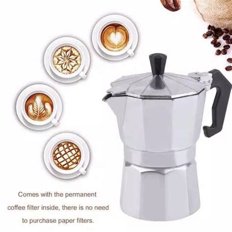 Jual Teko Kopi 300ml Espresso Moka Pot Coffee Mocca Maker Moka Pod Cafe