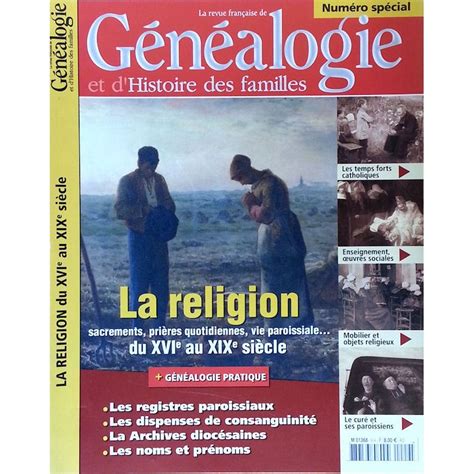La Revue française de Généalogie et d histoire des familles Numéro spécial