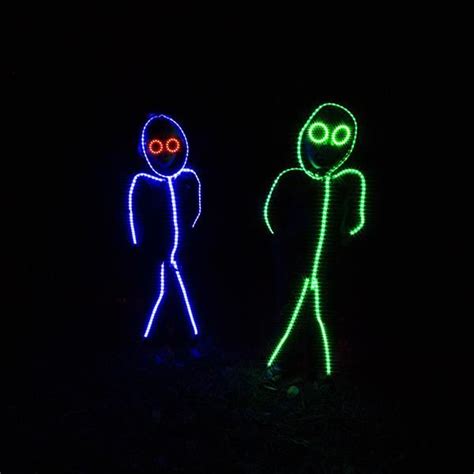 Diy stick figure costume for halloweenplease like and subscribe! Kid's LED stickman costume | Stick figure costume, Glowy zoey, Led stick