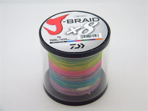 Daiwa J Braid Braided Mu Line Lb Yd Meter Multi Color