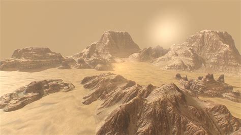 3d Model Background Landscapes Desert Sand Vr Ar Low Poly Cgtrader