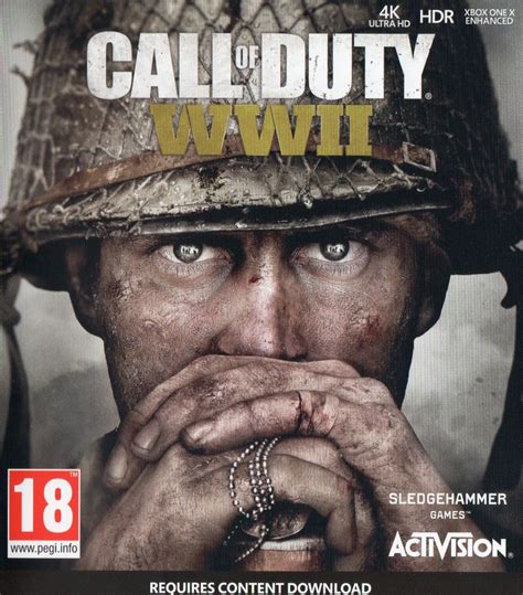 Call Of Duty Wwii 2017 Box Cover Art Mobygames