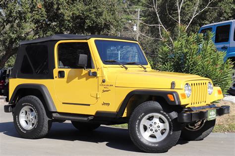 used 2000 jeep wrangler sport for sale 14 995 select jeeps inc stock 793354
