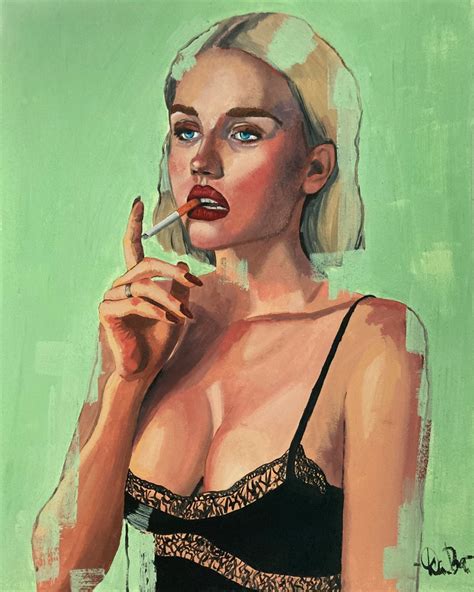 Nude Woman Painting Original Oil Handmade Sexy Female Art Etsy