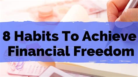 What Is Financial Freedom 8 Habits To Achieve Financial Freedom