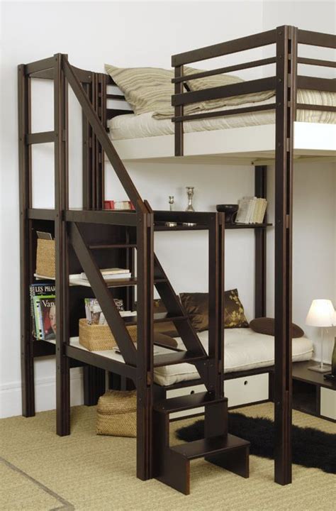 Queen Bed Small Room Bedsmallroomideas Bunk Beds Small Room Loft Bunk