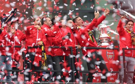 Arsenal Fa Cup Victory Parade In North London