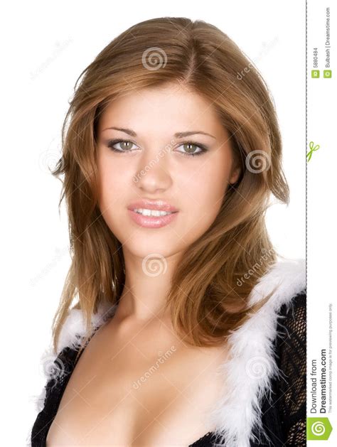 Beautiful Skinny Woman Stock Photo Image Of Fashion Posed 5880484