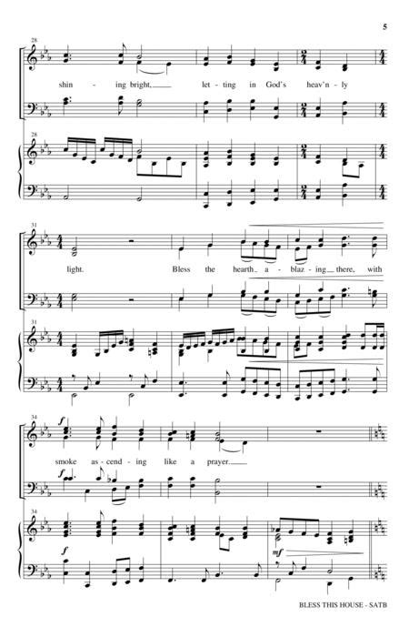Bless This House By Joseph M Martin Digital Sheet Music For