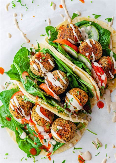 Easy Baked Falafel SO VEGAN