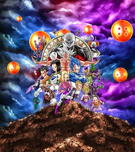 Dragon Ball Super Tournament Of Power Poster Goku Vegeta Jiren New Usa