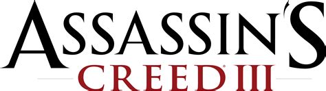 Logo For Assassins Creed 3 Assassins Creed Assassins Creed