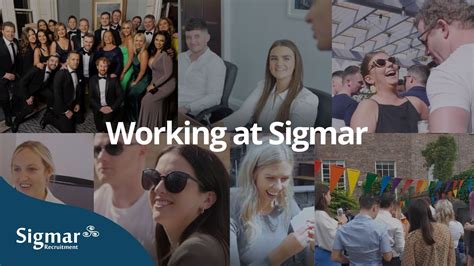 Working At Sigmar Recruitment Youtube