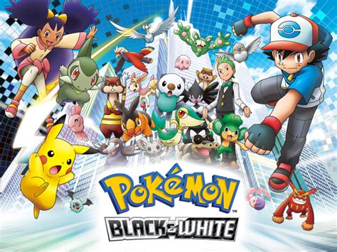 Pokémon Black And White Tv Anime Series The Official Pokémon