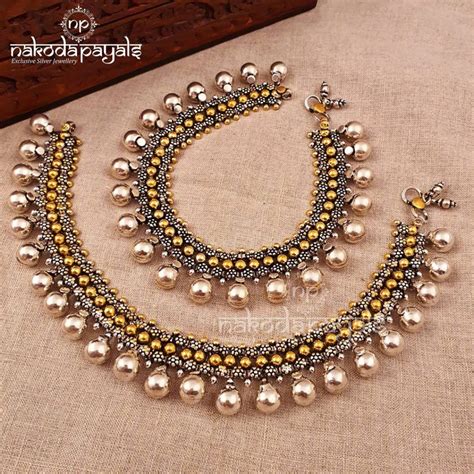 These Dual Tone Anklets Are Must Have In Your Jewel Box South India