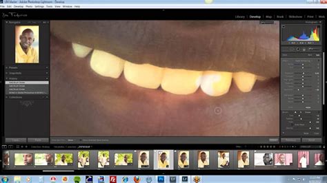 How to whiten teeth in lightroom 2021. Whitening teeth in Lightroom - YouTube