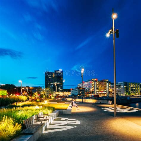 Your oslo norway cityscape stock images are ready. Oslo Norway. Scenic Cityscape In Bright Night Illumination ...