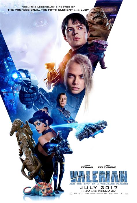 Cara Delevingne Valerian And The City Of A Thousand Planets Poster