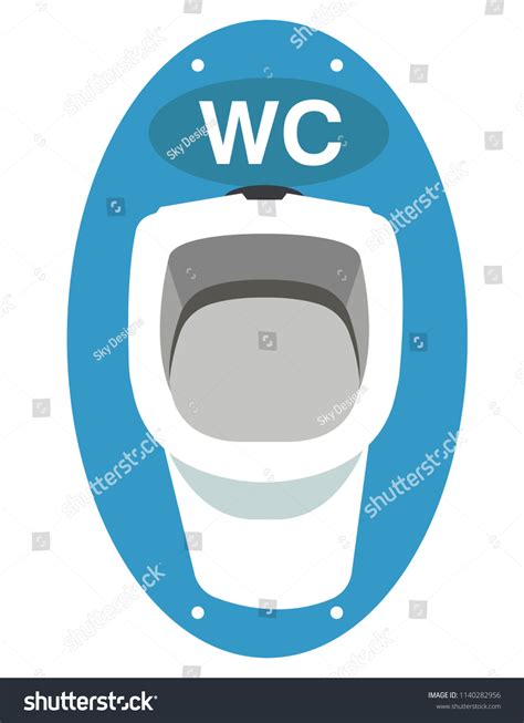 Urinal Wc Icon Stock Vector Royalty Free 1140282956 Shutterstock