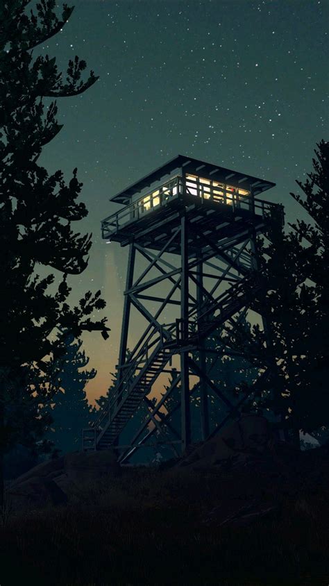 Firewatch Wallpaper 4k Phone