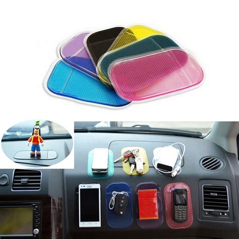 Collab Car Dashboard Sticky Pad Silica Gel Magic Sticky Pad Holder Anti