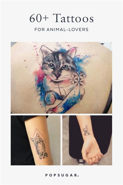 60 Tattoos Perfect For Any Animal Lover Animal Tattoos For Women
