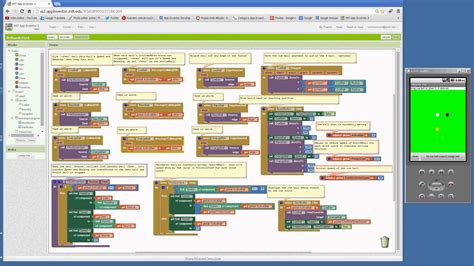 If you have hundreds of thousands of dollars to play with and a background in professional programming as an inspirational note to aspiring game developers, the tool doesn't make the game. App Inventor - Simple billiards example - YouTube