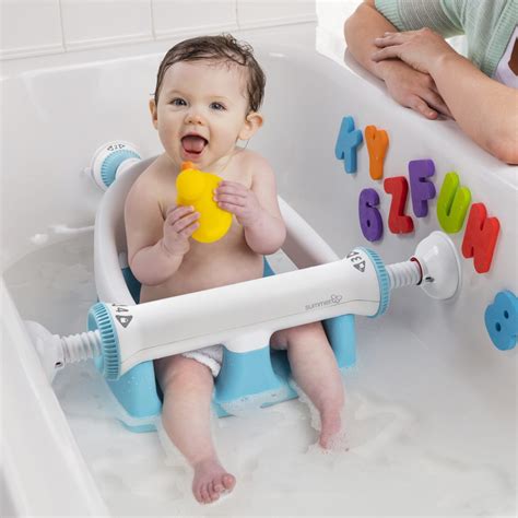 Blooming bath lotus.or when baby shows controlled movements such as rolling (newborn sling); MY BATH SEAT™ - Summer Infant baby products