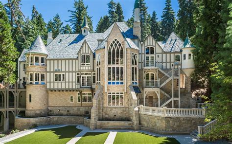Californias Castle In The Forest Is A Huge Mansion You Can Rent On