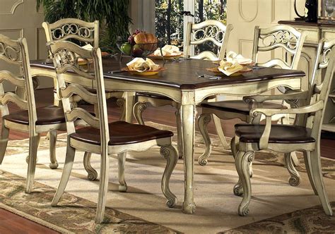 Welcome to the 589th tablescape thursday! Love this two-tone Country French | French country kitchen ...