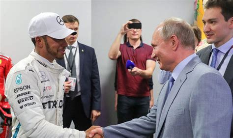 Lewis Hamilton Did You Spot What F1 Champion Said To Vladimir Putin At