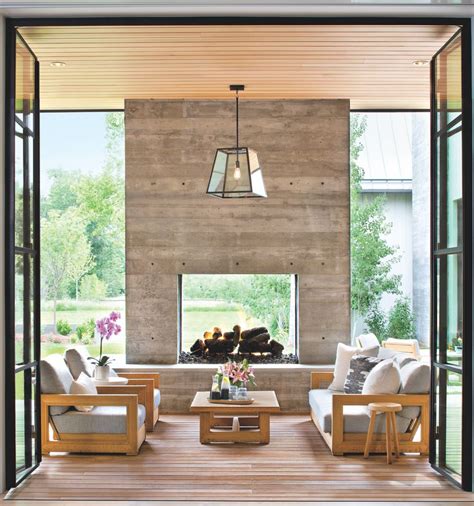 Free shipping on multi view fireplaces. 10 Enviable Indoor/Outdoor Living Spaces (With images ...